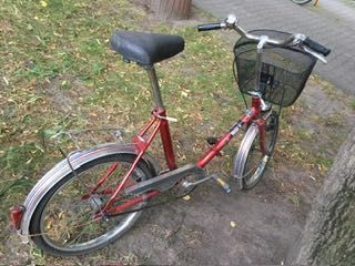 Czerwony Rower Składak - Klasse - Niemiecki  Retro do miasta