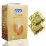 DUREX Nude,ultracienkie klasyczne prezerwatywy 16 sztuk