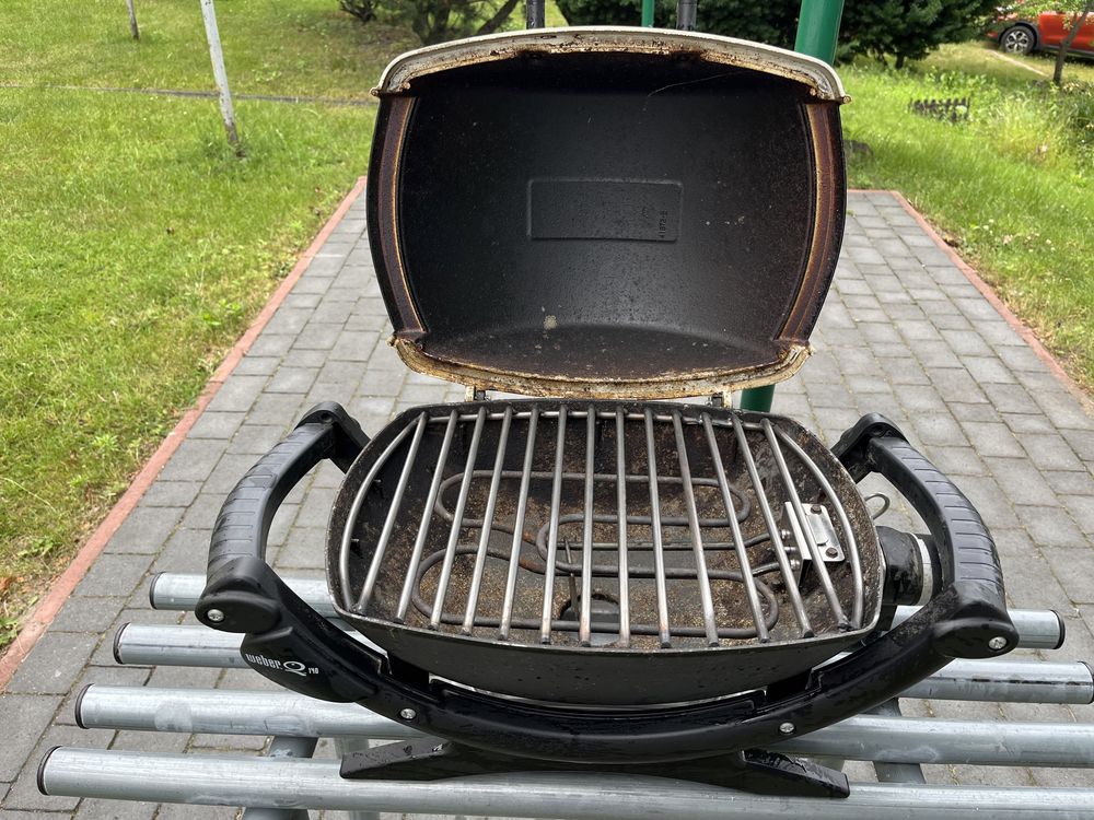 Grill elektryczny Weber  super stan-idealny na balkon taras