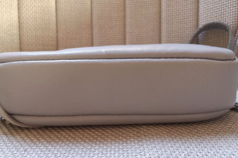 Fabiola Fabulous szara torebka skóra naturalna