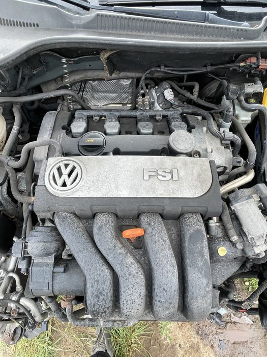 Silnik kompletny vw golf v audi passat b6 2.0 fsi BVX BLX 110 kw 16v