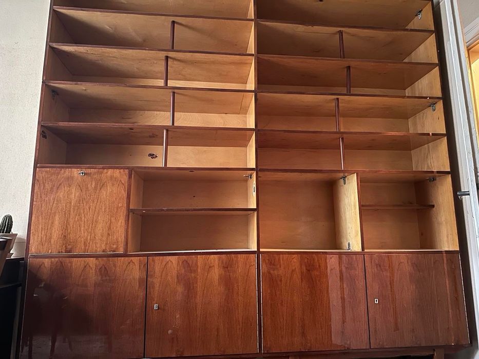 Шафа книжкова - стелаж. Натуральне дерево