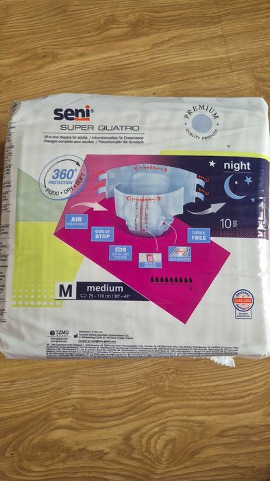 Pieluchomajtki dla dorosłych SENI.