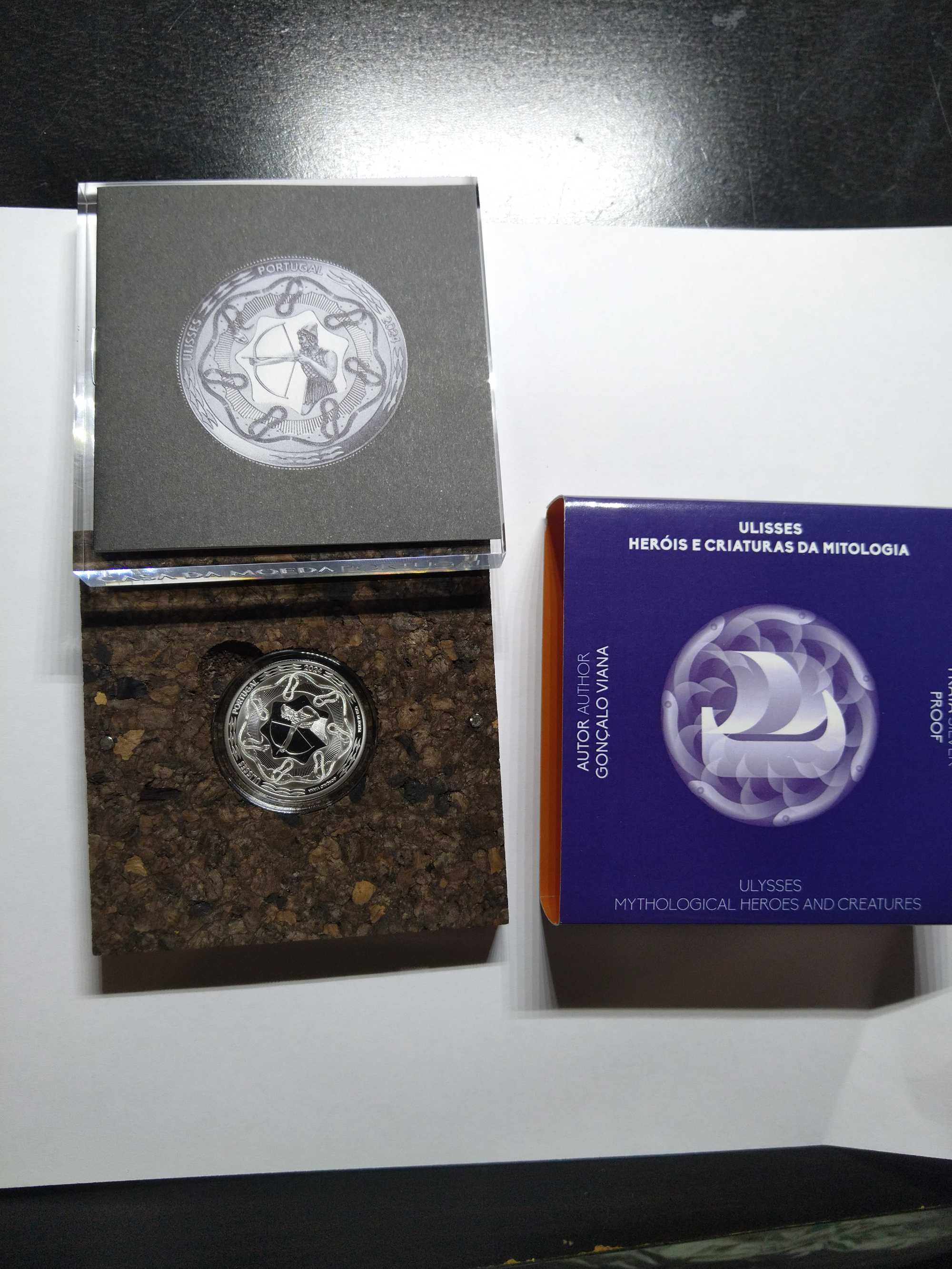 Moeda Ulisses prata proof