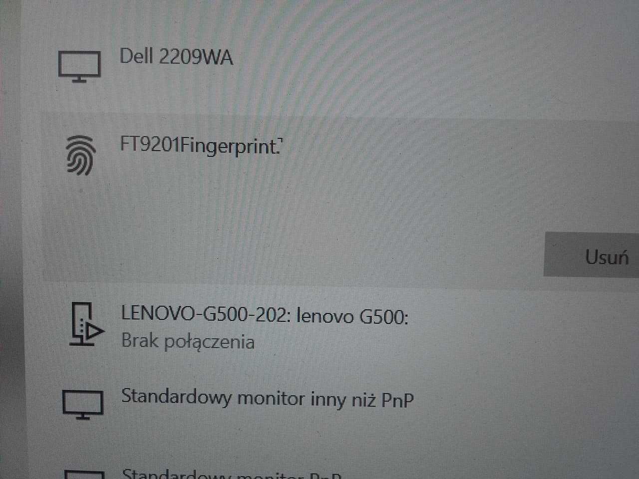 Czytnik linii papilarnych USB, Windows Hello Fingerprint NOWY FT101