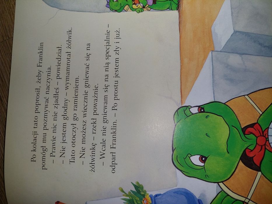 Franklin  wybacza siostrzyczce