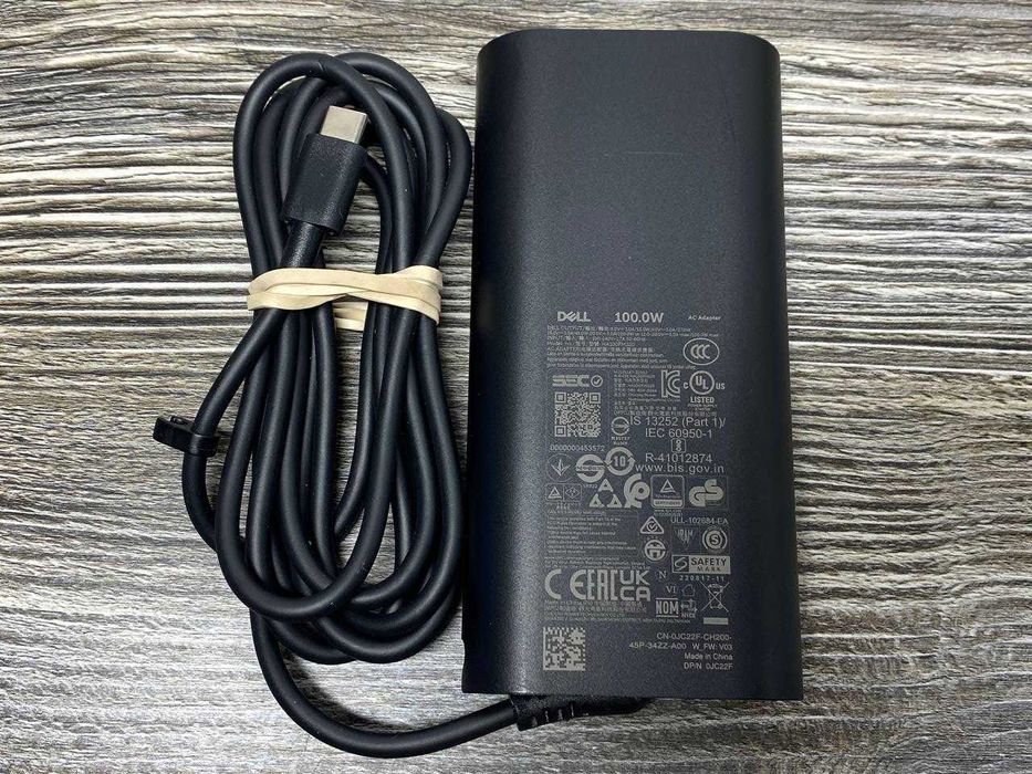 Блок живлення DELL TypeС 65W 165W USB-C HP 100W тайп сі ОРИГІНАЛ