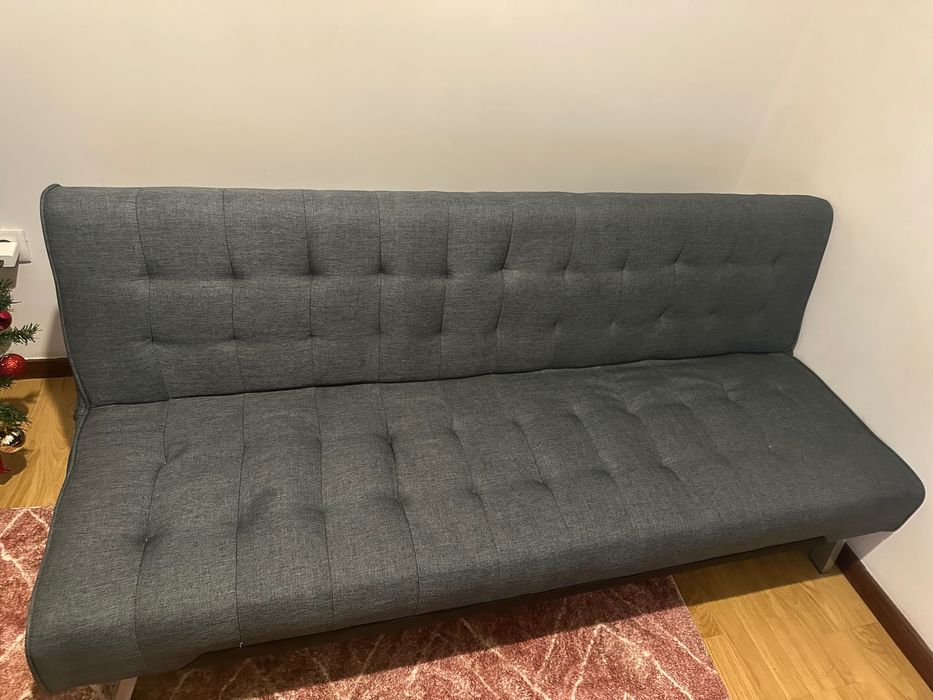 Sofá Click-Clack 180 cm — Como Novo!