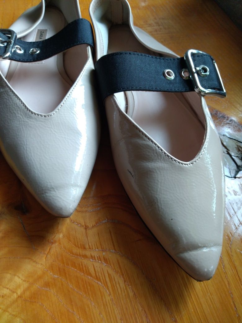 Sandały Zara Basic 39