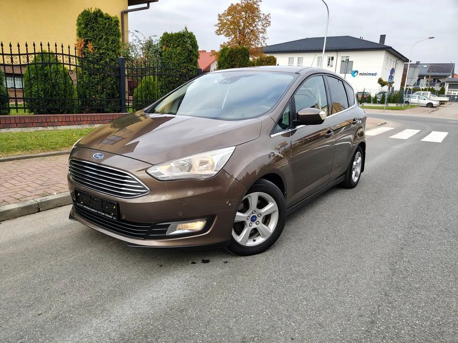 Ford C-MAX 1.5 150KM MANUAL keyless ledy nawi kamera g.kierowni g.fotele OPŁACONY