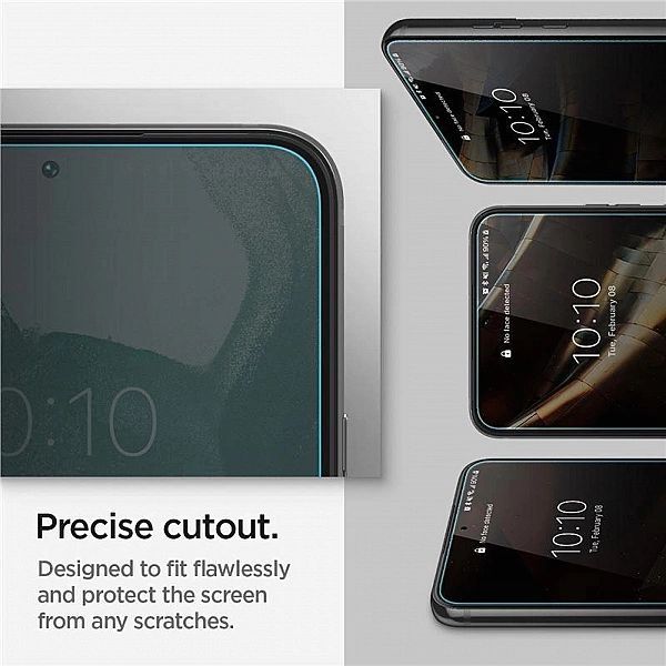 Szkło hartowane Spigen Glas.tR Ez Fit na Samsung Galaxy S22+ - 2 szt.