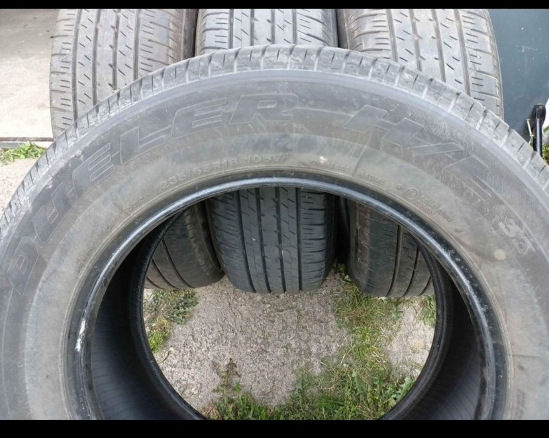 Sprzedam 4 opony letnie 235/65 R18  Bridgestone Dueler H/L 33
bieżn