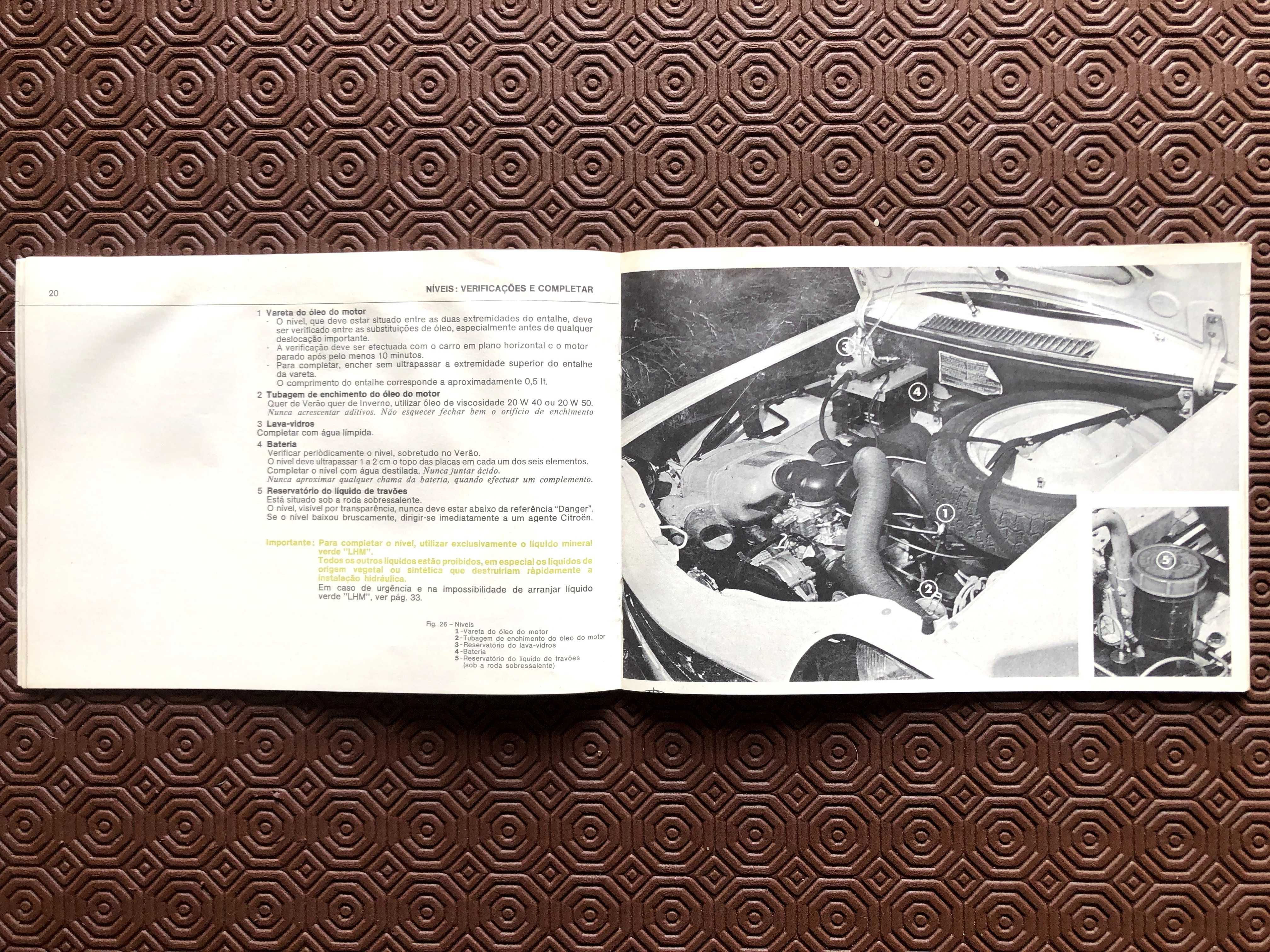 Livros Vintage Auto - Instruções e Manutenção
