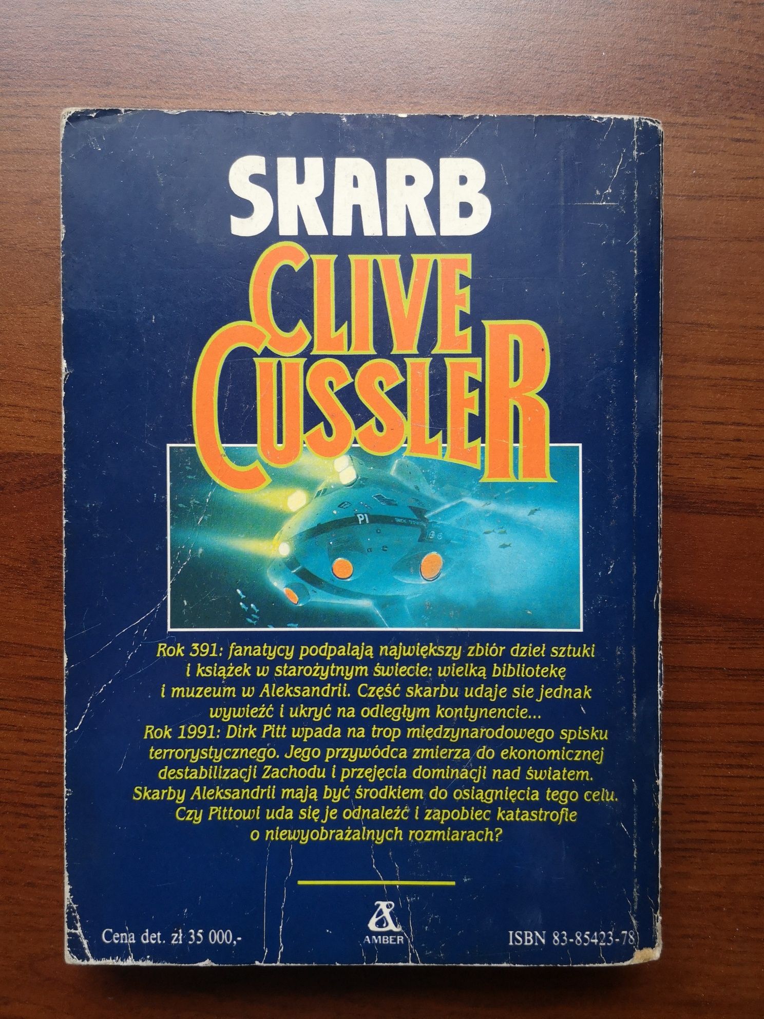 Książki Cyklop, Skarb. Clive Cussler