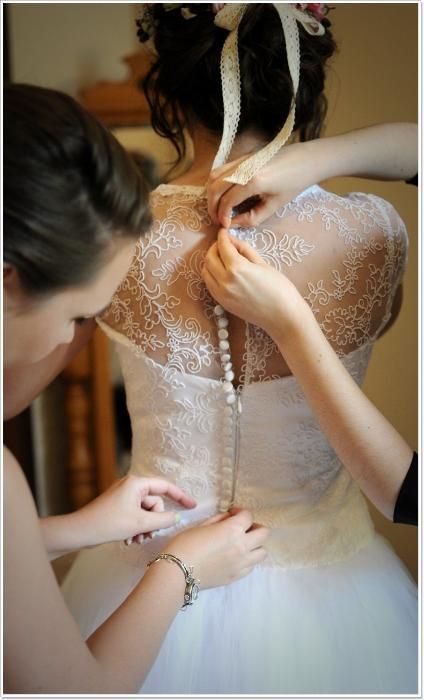 Suknia Ślubna - tiul, koronka, princesska, rozmiar 36 - 38