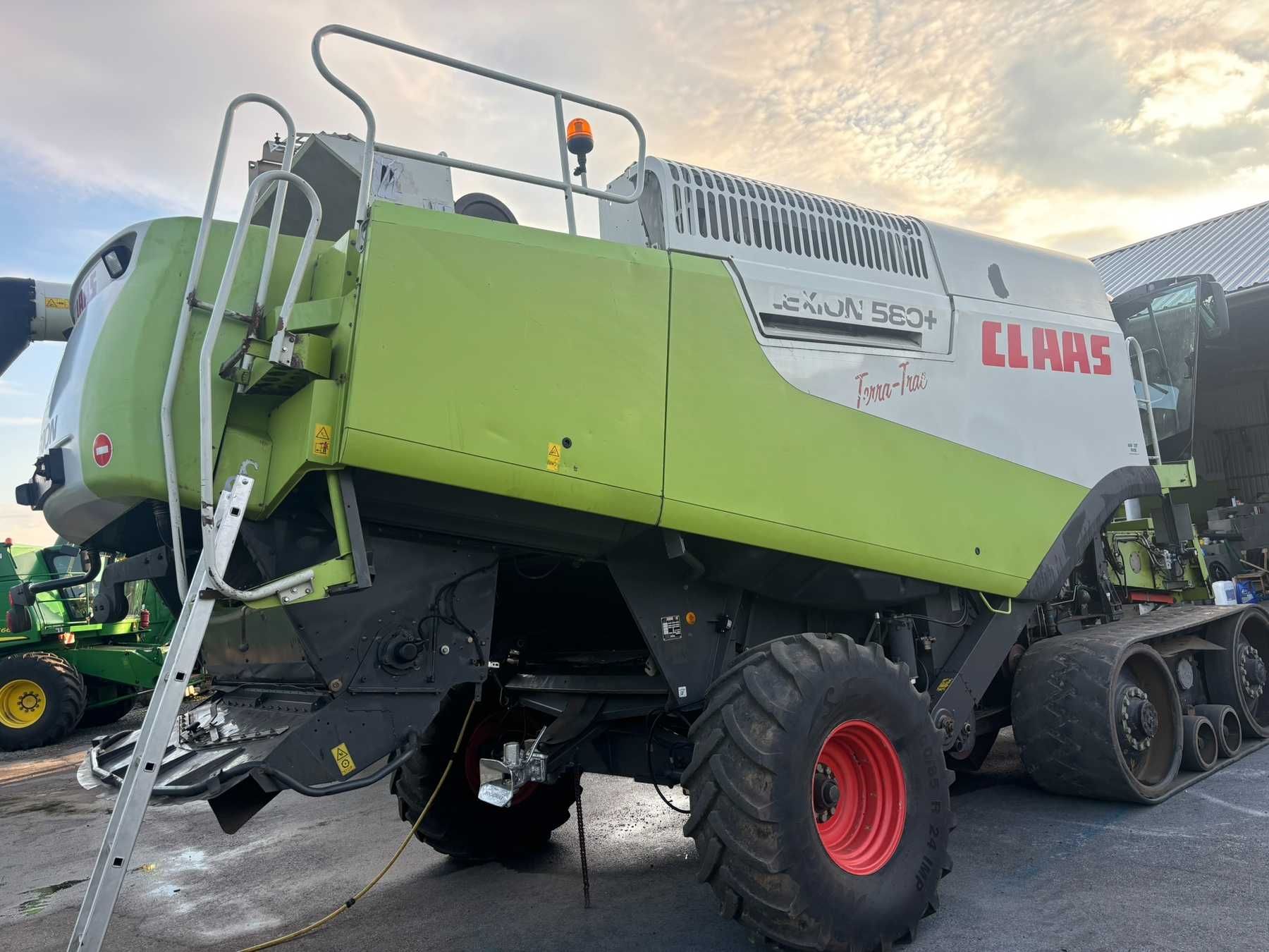 Комбайн Claas 580 TERRA TRAC