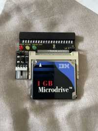 Microdrive 1GB ibm adapter