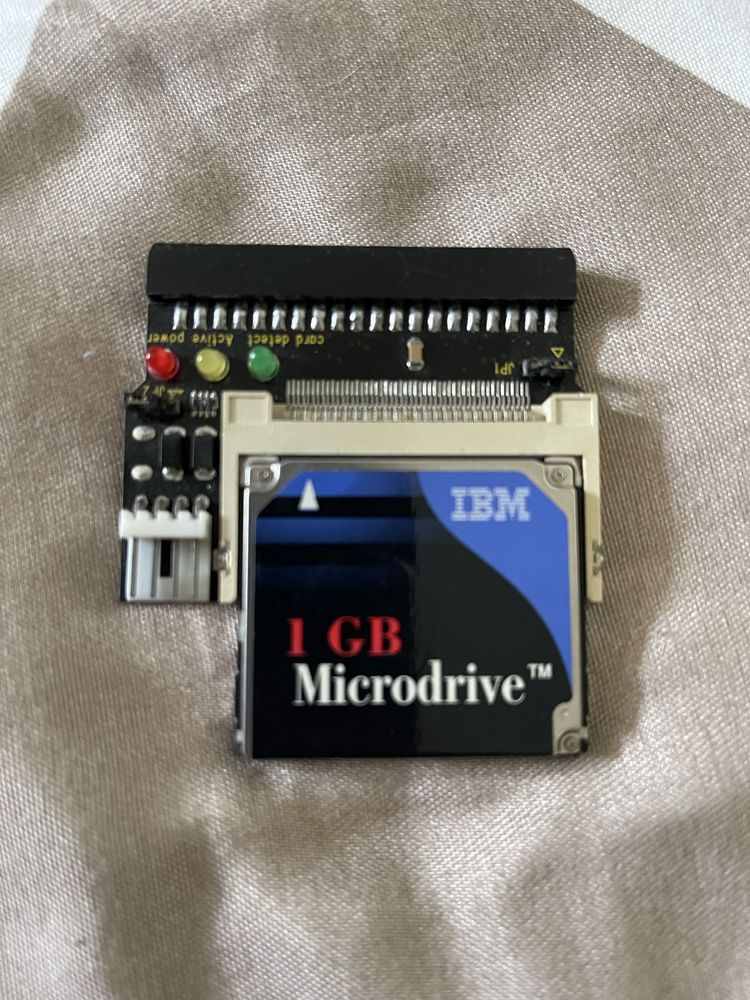 Microdrive 1GB ibm adapter