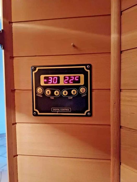 Sauna infrarot infrared kabina na podczerwień 1os Vitatherm mała 2cz