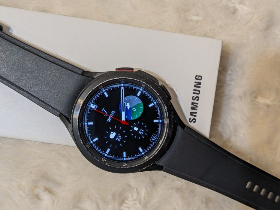 4Classic‼️ Чек ‼️коробка Galaxy watch 4 classic black 46mm Samsung Wat