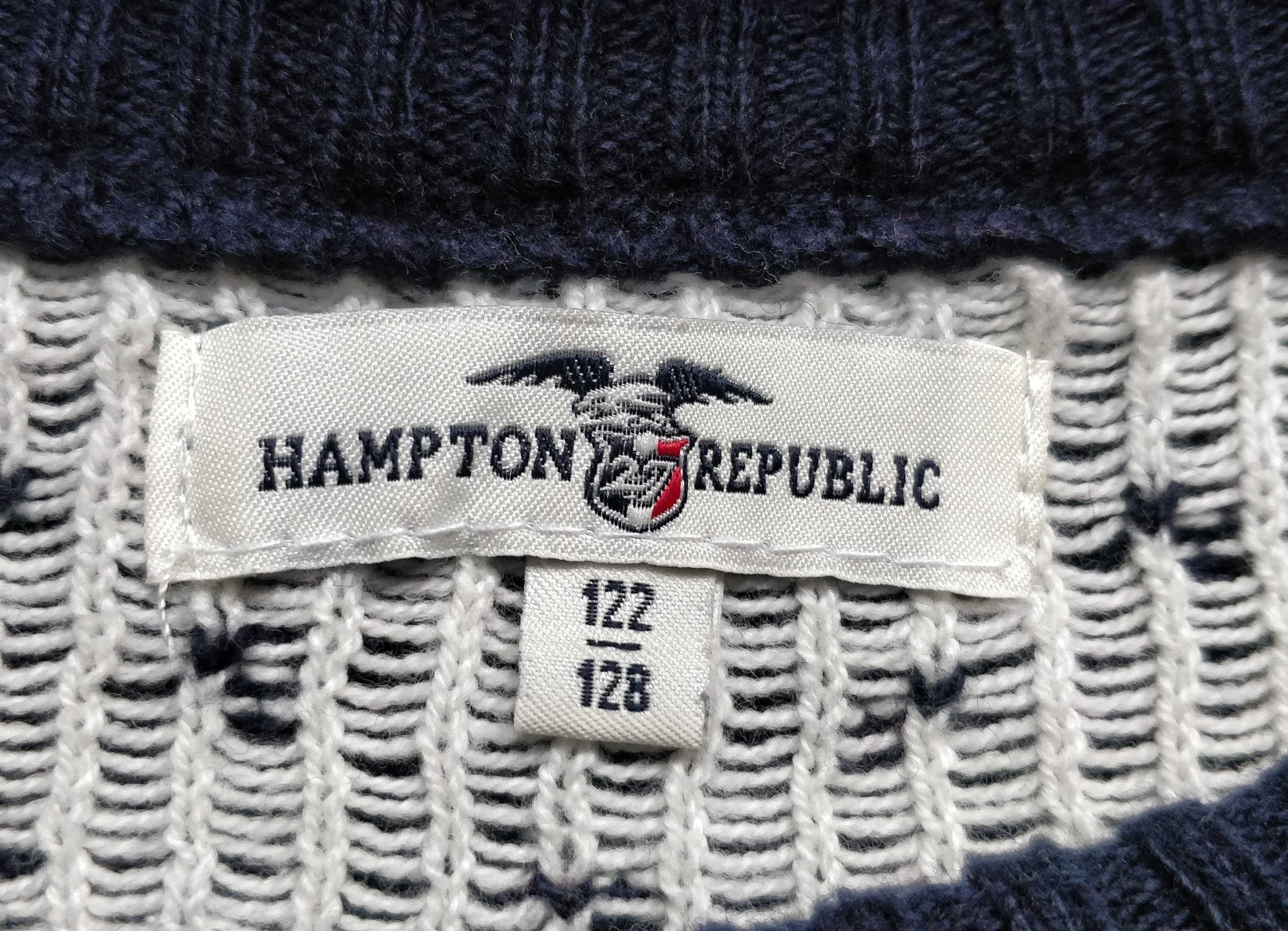 Sweter Hampton Republic, KappAhl, rozmiar 122 - 128 cm, dziewczęcy