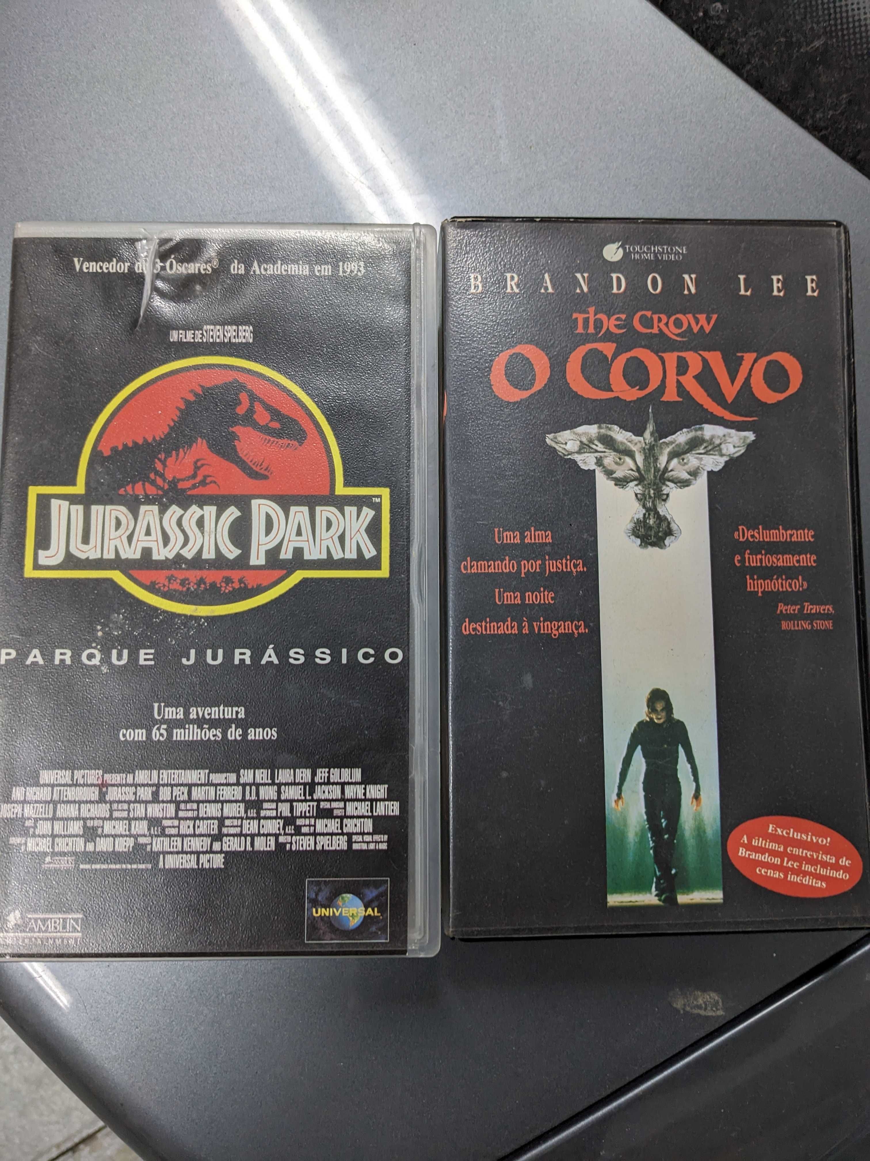 cassetes VHS Original Jurassic park