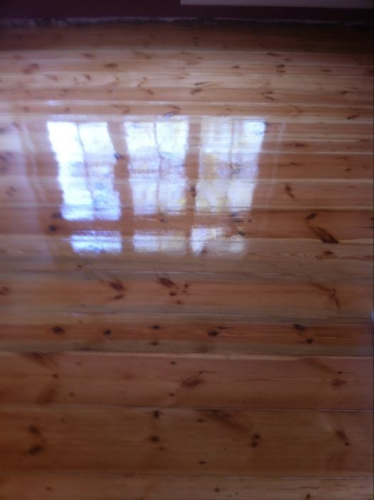 Cyklinowanie potrojne lakierowanie z moim lakierem 65 zł m2