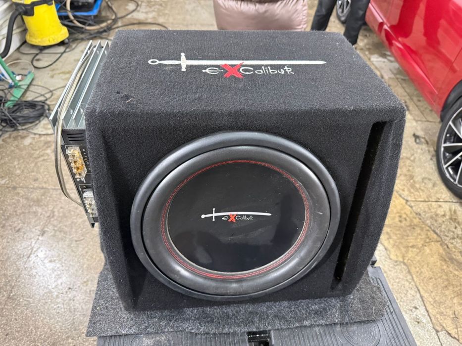 Сабвуфер автомобільний підсилювач звуку Excalibur X600.2