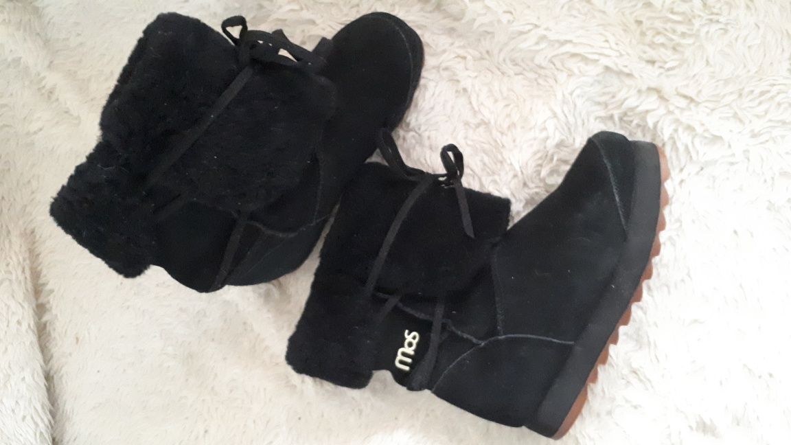 Угги сапоги Mos Ugg Emu зима толстый мех цыгейка