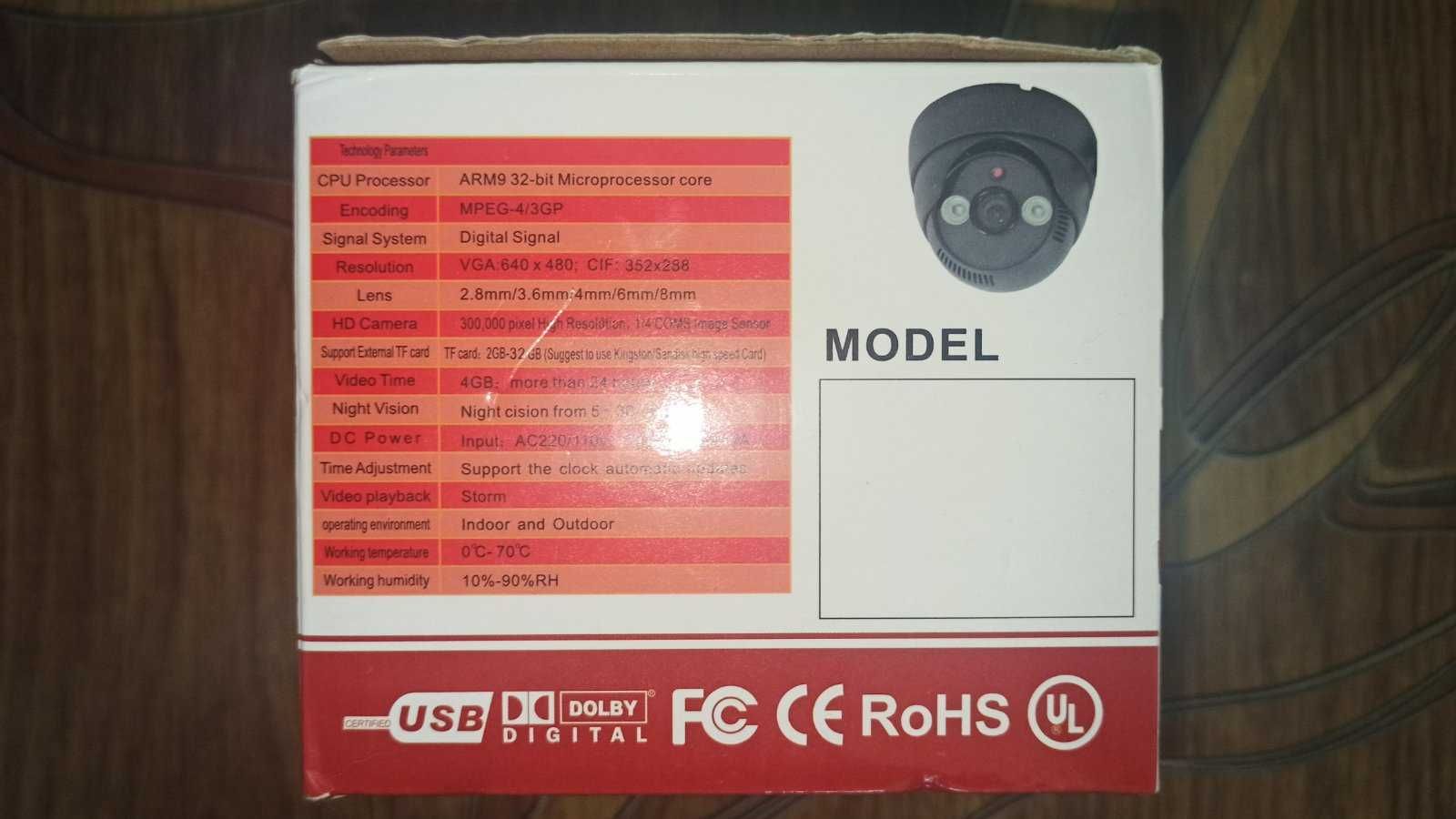 Камера  Digital Video Recorder TF CARD + DVR