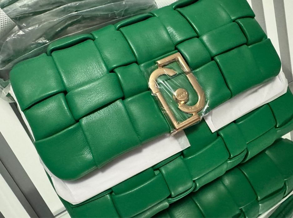 Nowa zielona torebka Liu Jo  ECS S Crossbody AA2241