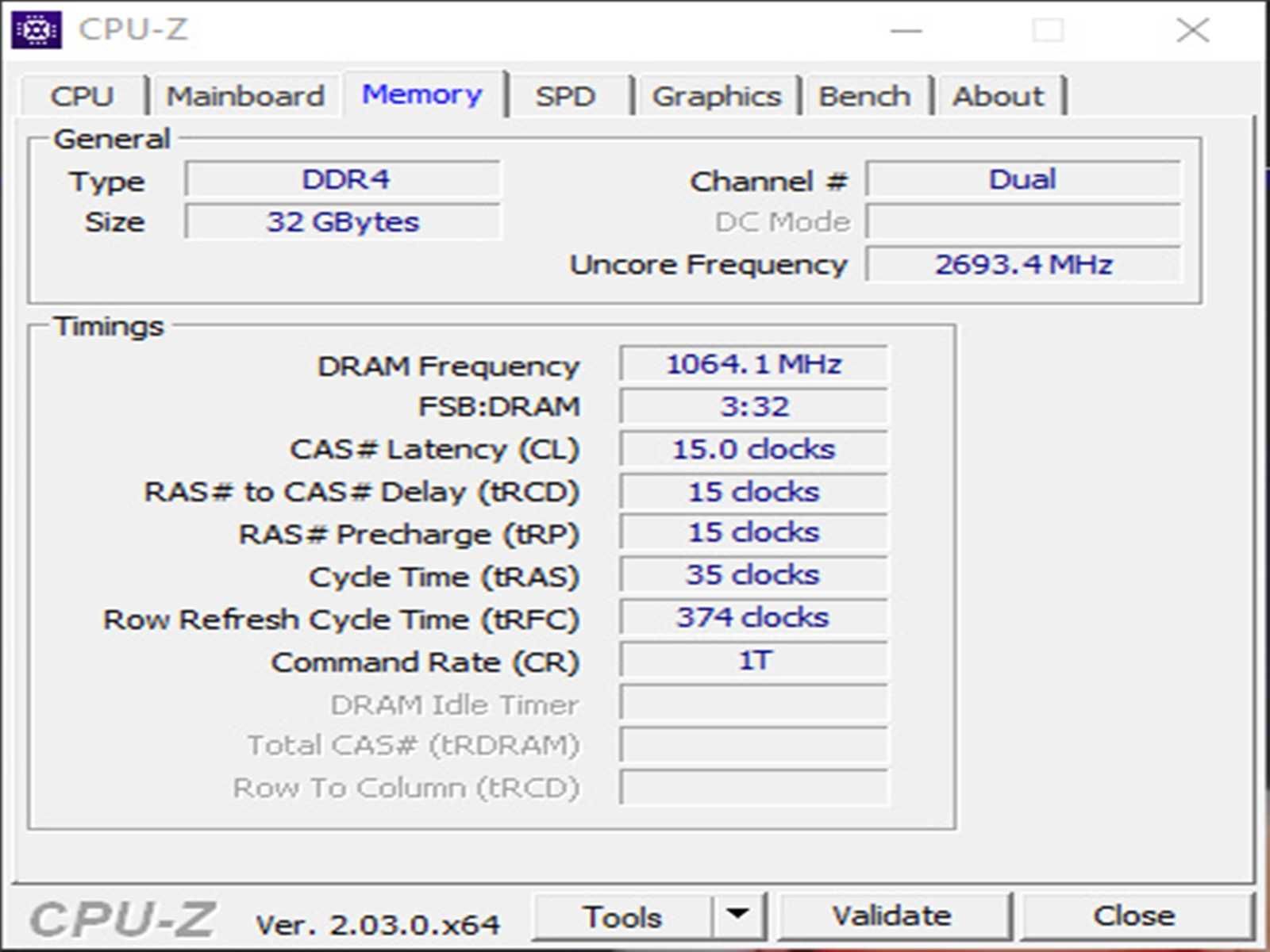 DDR4 32GB Samsung 2666v