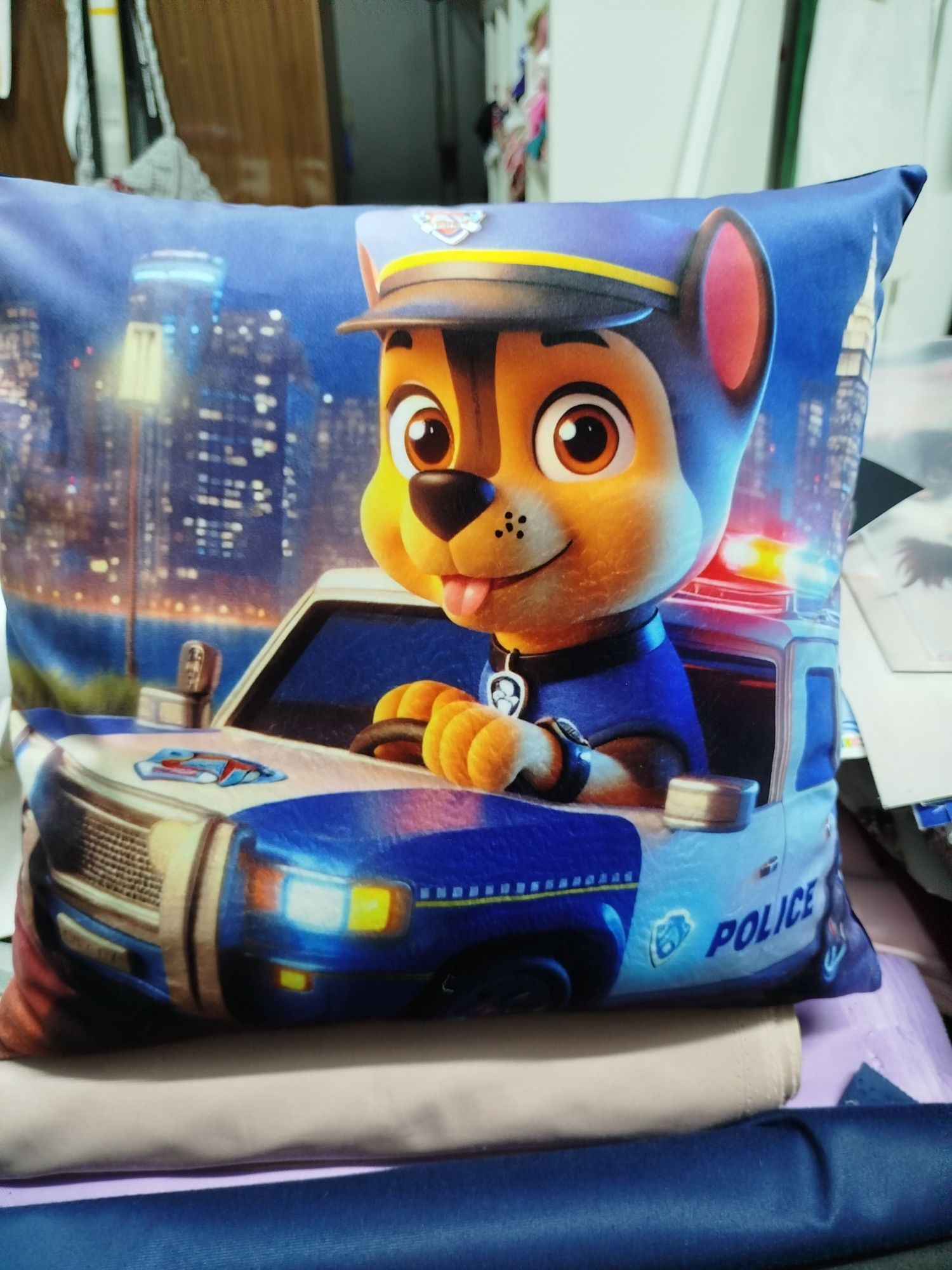Poduszka dekoracyjna pieski