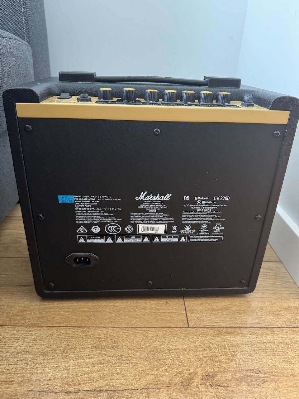 Wzmacniacz gitarowy, combo piecyk Marshall Code 25