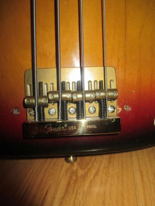 gitara basowa fender precision bass usa