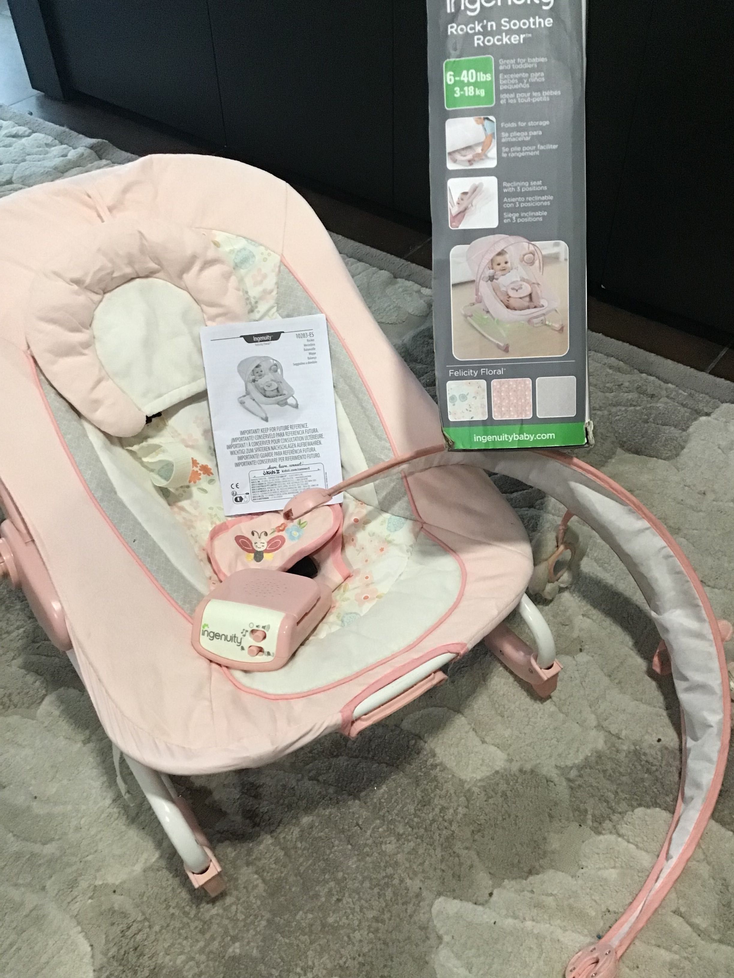 Espreguiçadeira Bebé Marca Ingenuity