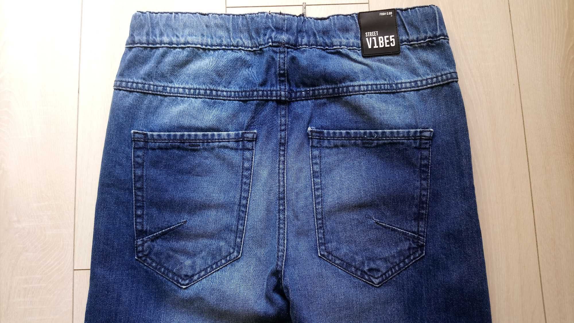 Spodnie męskie jeans jogger Reserved 170 cm