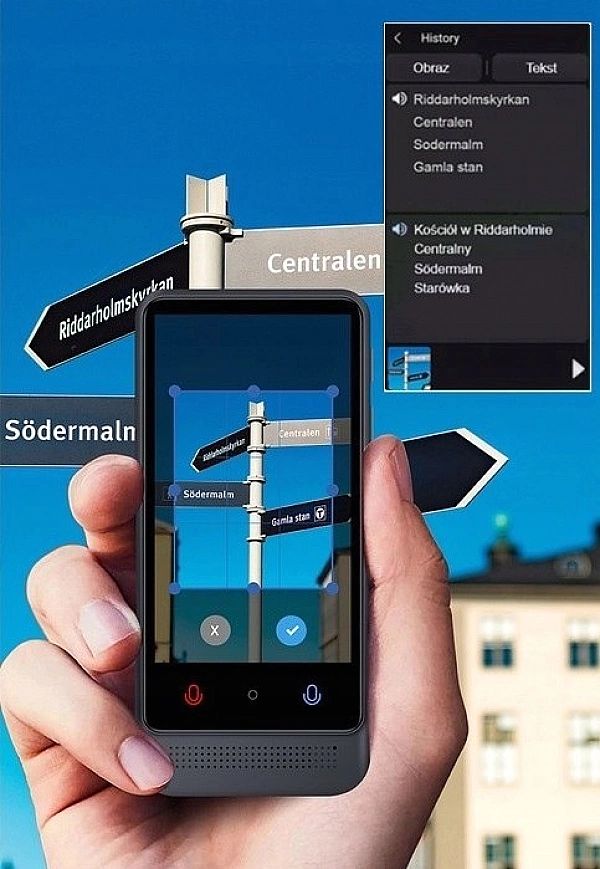 Nowoczesny Translator Tłumacz online bez internetu - Menu PL, 136 języ