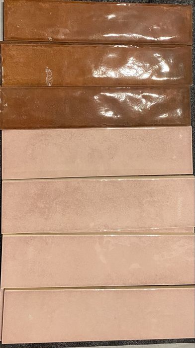 Plytki 4,5 opakowania pozostalosci po lazience