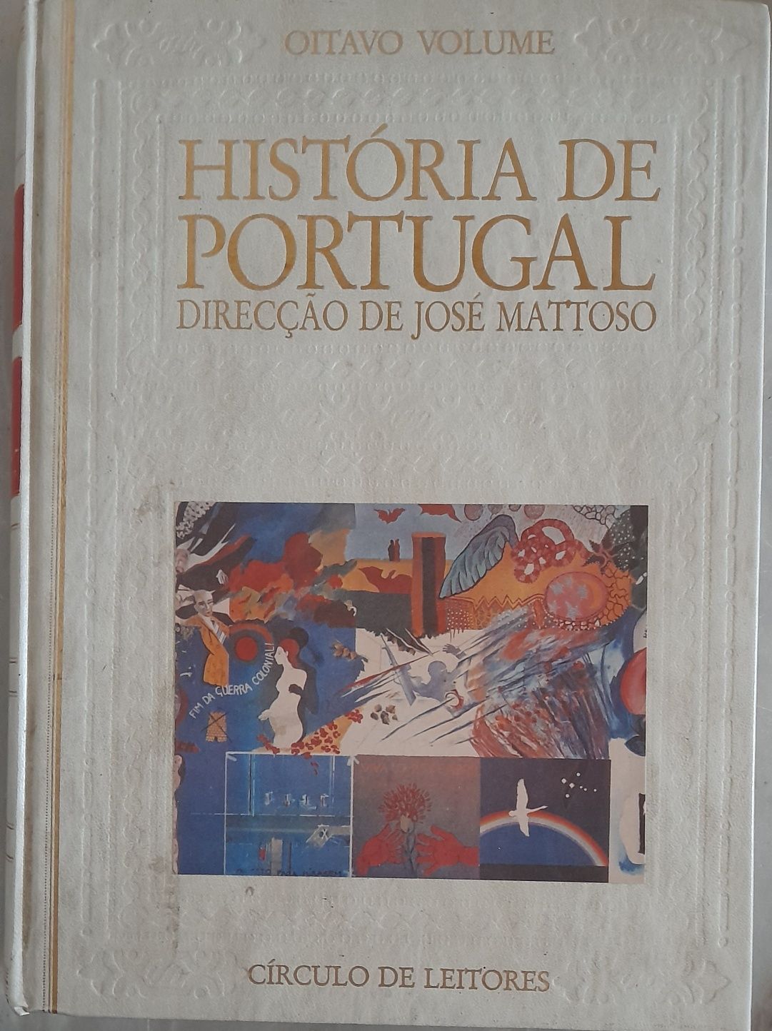 História de Portugal de José Mattoso Volumes 1,2,3 e 8 - Bom estado