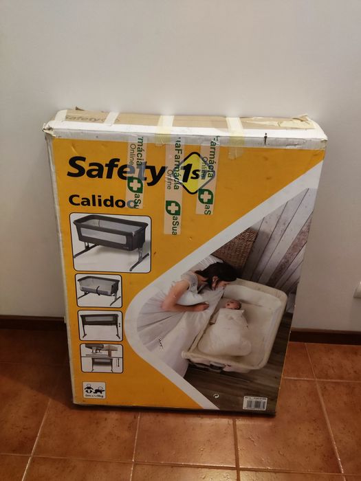 Berço Safety 1st Calidoo cinzento
