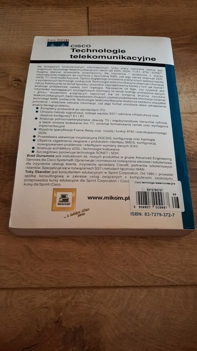 Książka Cisco Technologie telekomunikacyjne