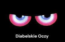 Diabelskie Oczy – Taśma LED do Samochodu w Półokrągłej Formie!