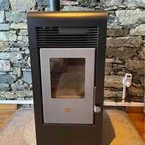 Salamandra pellets Eva Calor - Rita 9KW