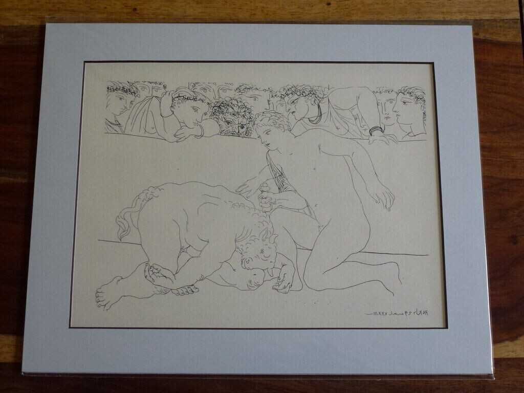 Pablo PICASSO - VOLLARD SUITE #197 - 1956 r.!