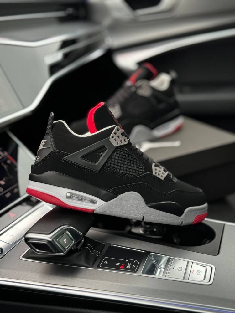 Мужские кроссовки найк аир джордан Nike Air Jordan 4 Retro M Bred