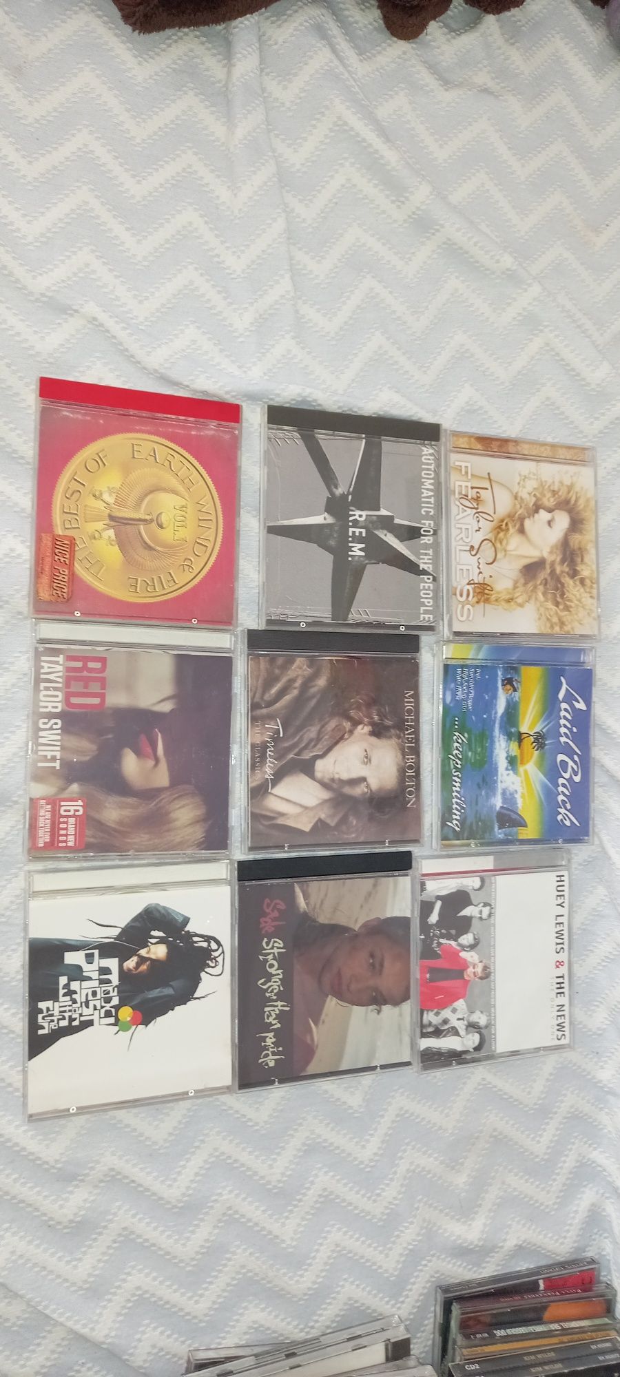 Cd's vários tipos de música