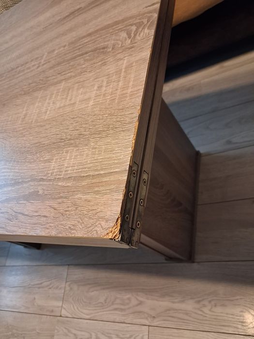 Stół drewniany rozkładany regulowana wysokość