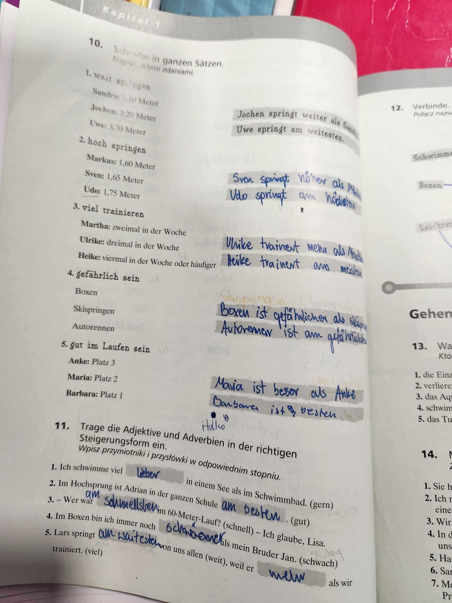 aha! Neu 3A podręcznik z ćwiczeniami gimnazjum j. niemiecki WSiP 2013