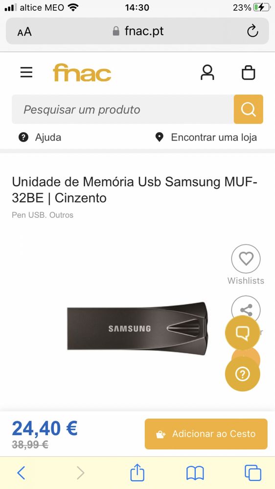 Pen samsung / Kingston USB 3.1 32Gb NOVAS